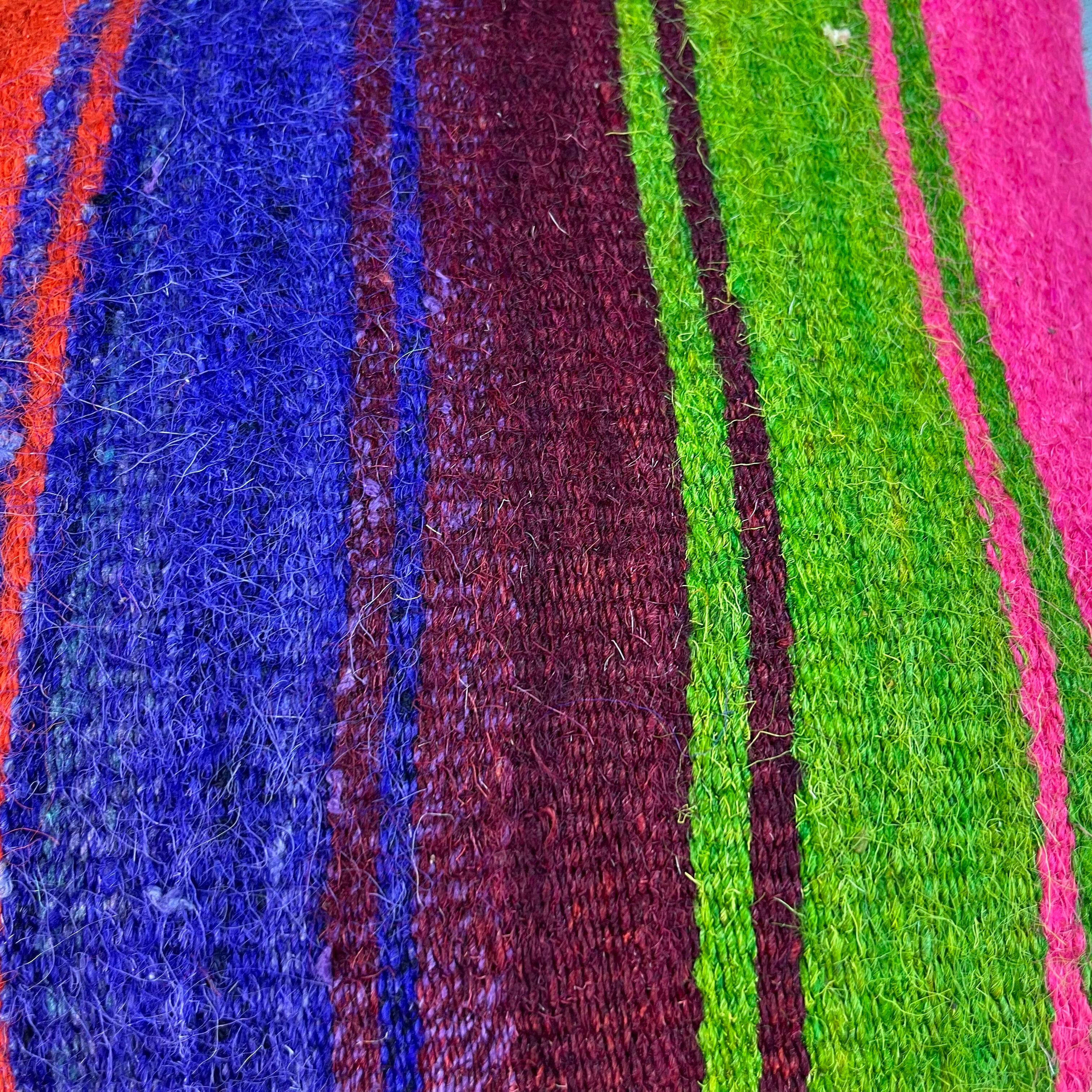 Vintage turkish kilim cushion cover, 30 x 50 cm