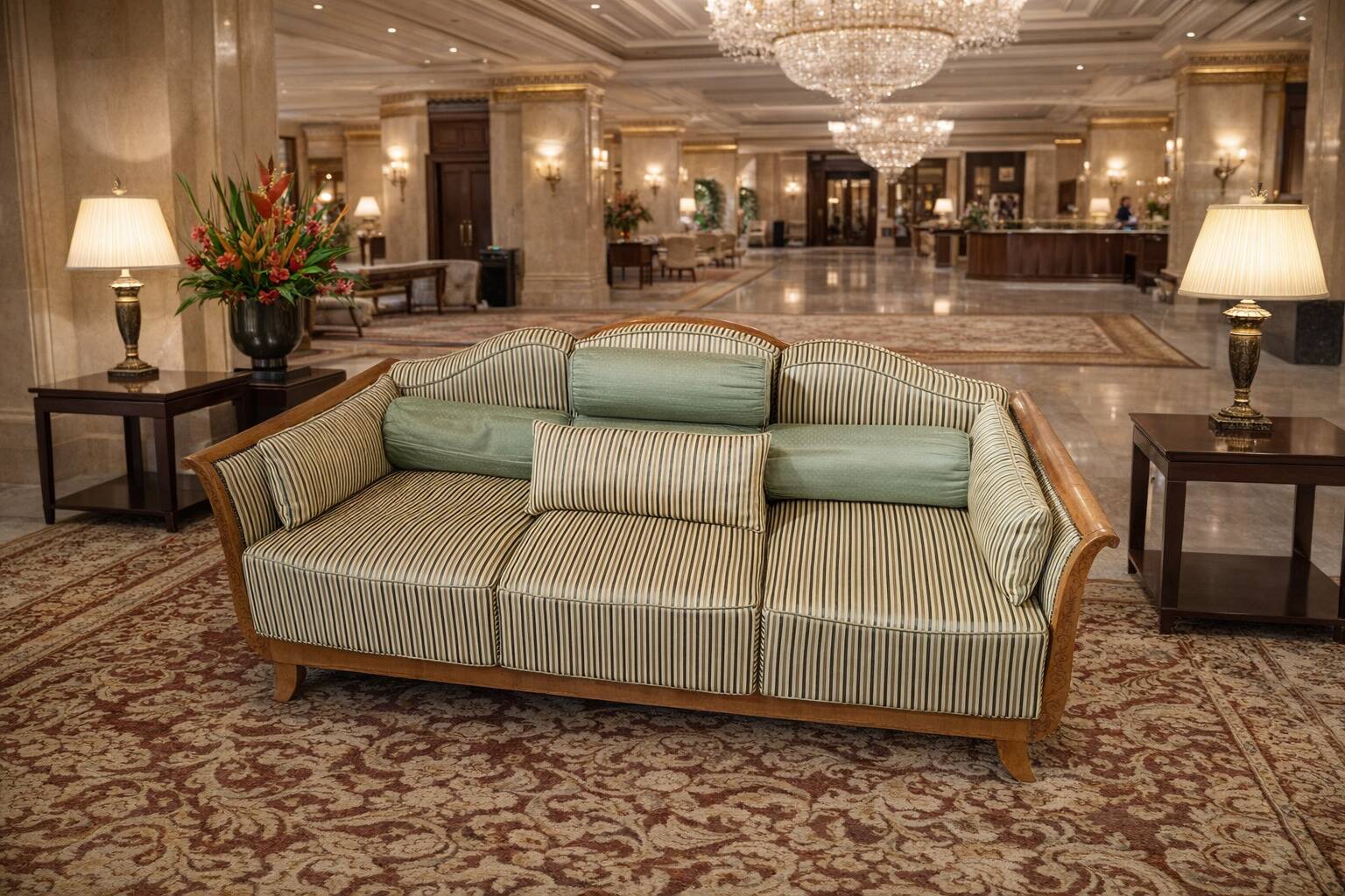 Divano 3 Posti Anni '40