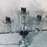 Paire de candélabres de Sèvres en cristal