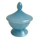 Sky blue opaline box 60s