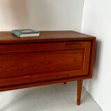 Scandinavian low "TV" unit in teak.