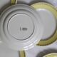 Set of 6 flat plates Luneville, Libourne model, vintage French