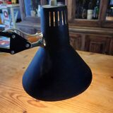 Lampe d'architecte en métal noir