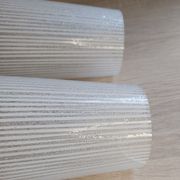 Applique murale en bois de teck et verre