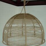 Natural jute thread lampshade