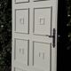 Door 207x99,5cm communication back panel molded