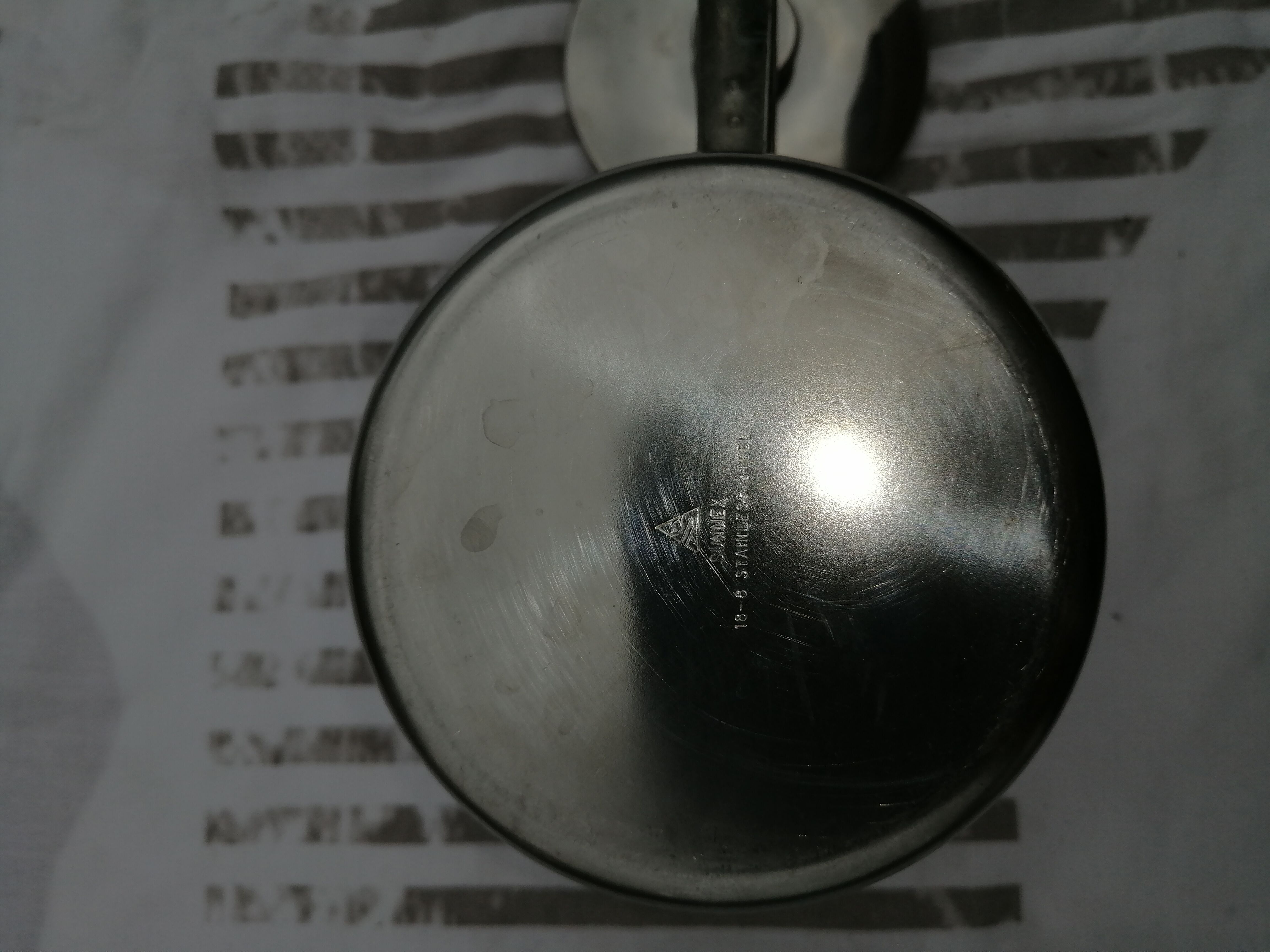 Stainless steel theiere