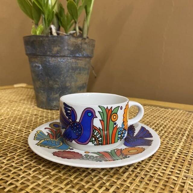 Acapulco coffee cup and saucer – Villeroy & Boch (circa 1970)