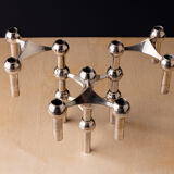 Stoff Nagel candle holders