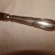 12 stainless steel table knives M.A. in "Louis XV" style, hunting horn model.