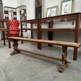 Oak bench, early 20th century
