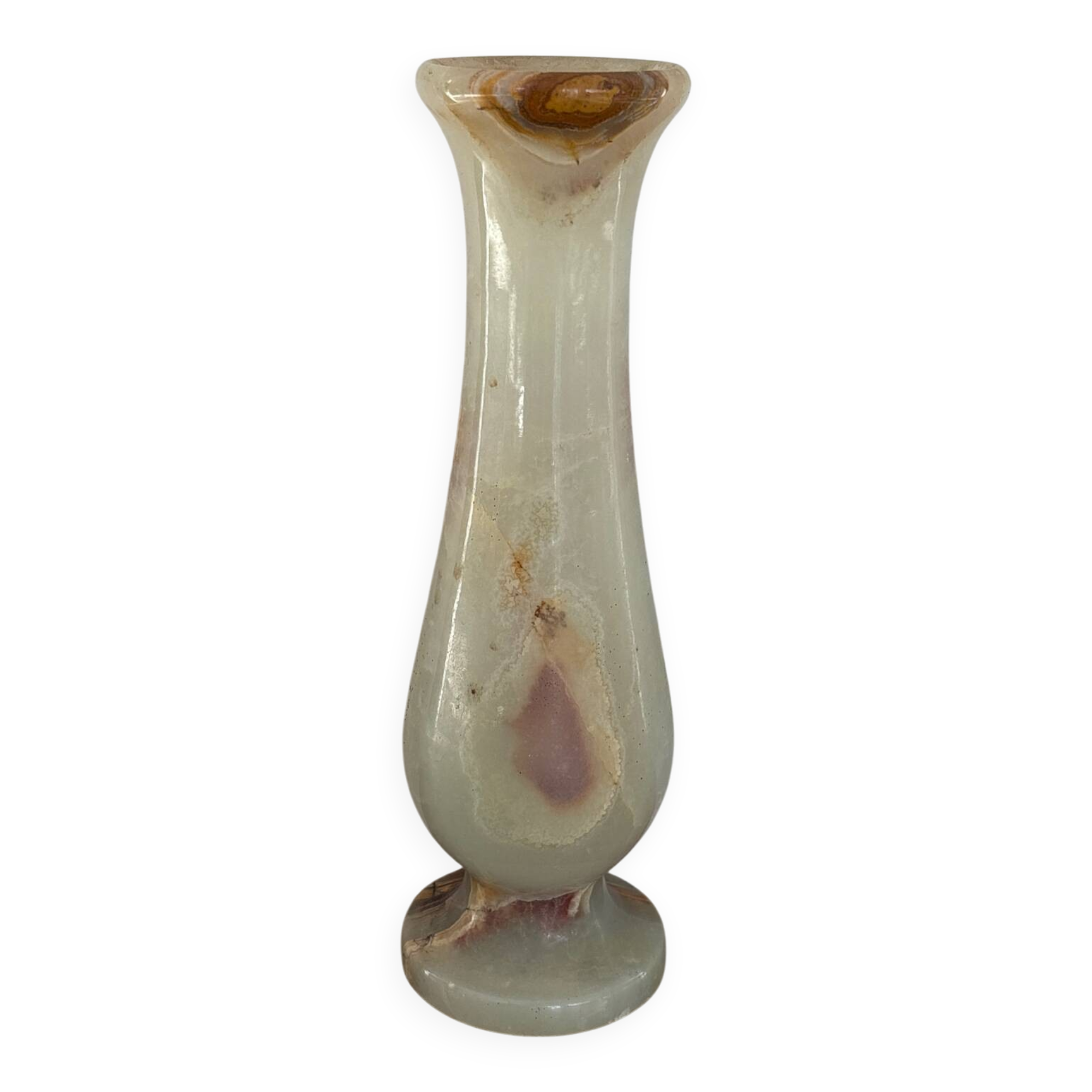 Natural jade vase