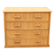 Commode en rotin, 1980