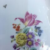 Triangular German porcelain platter