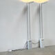 Pair of Skipper floor lamps by Bruno Gecchelin