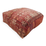Moroccan carpet pouf / floor pillow