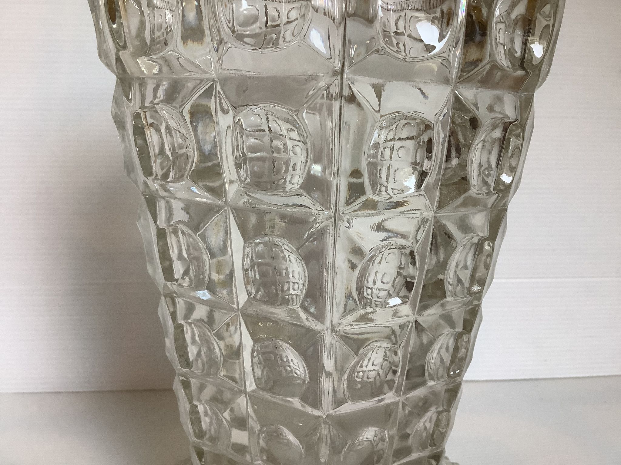 Vase bubble ronds forme hexagone
