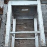 Patinated workshop stool 1930