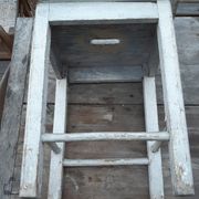 Patinated workshop stool 1930