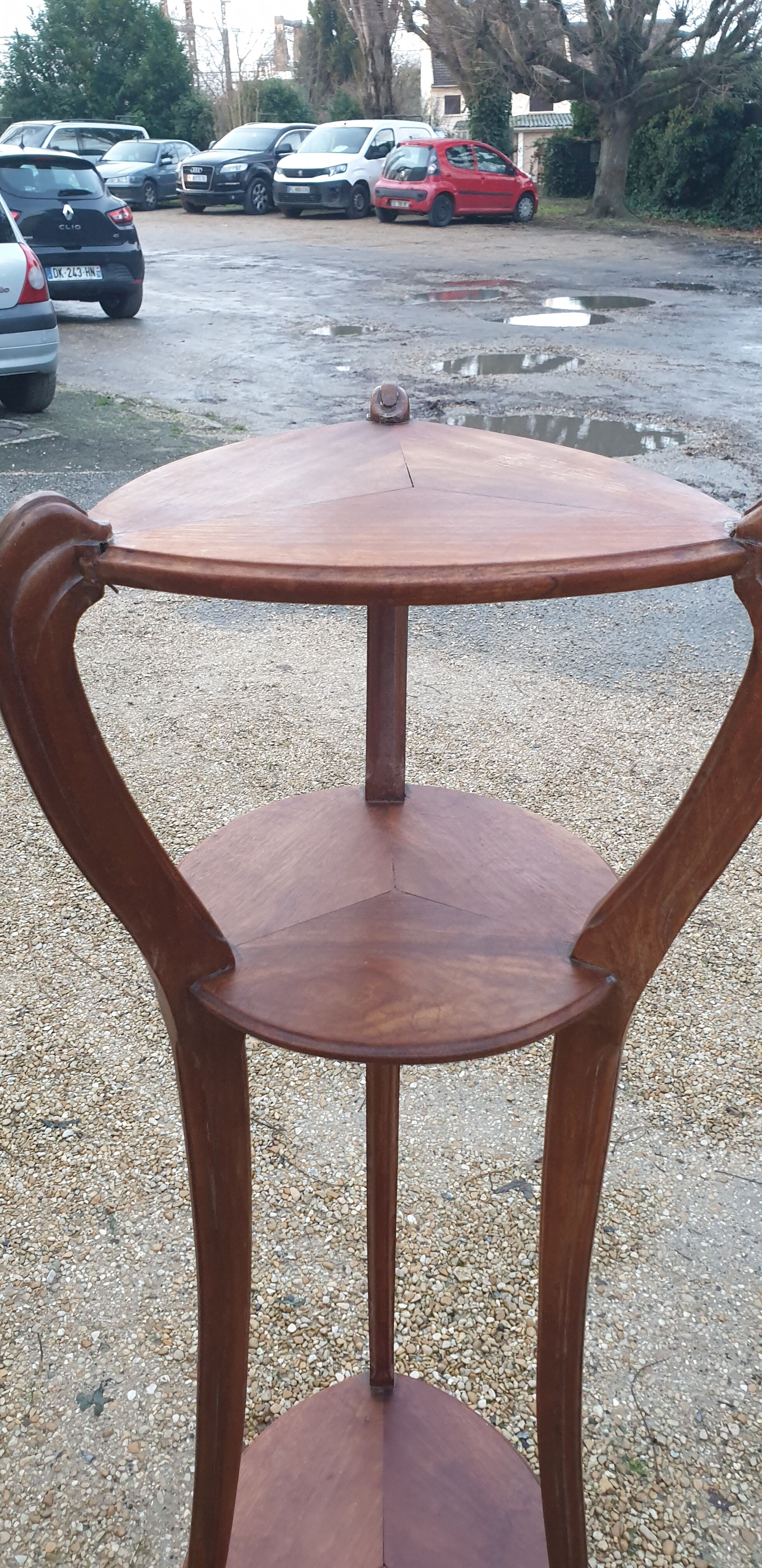 Hot seat art nouveau style