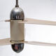 1950s ceiling fan with double-wings