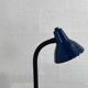 Lampe de bureau industriel bleu