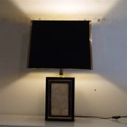 Lampe en laque et nacre 1970