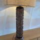 Printing roll lamp, Wood and Brass, Late 19th century