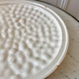 Vintage raspberry slurry pie dish 50s