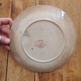 Assiettes anciennes Sarreguemines "Favori"