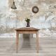 Table de ferme vintage en bois brut