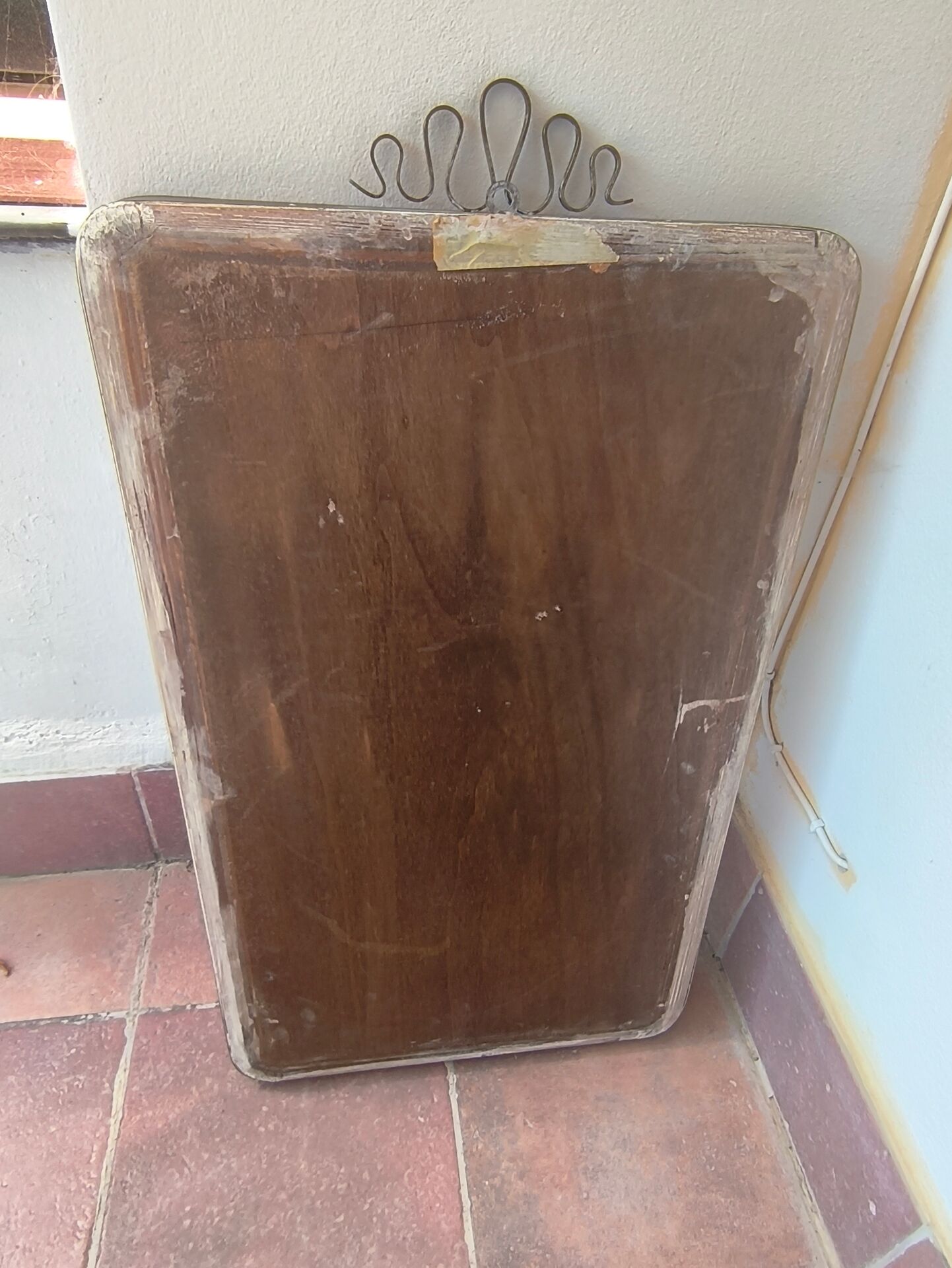 Gio Ponti, brass style / wall mirror 50'