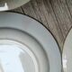 Set de 4 assiettes décor anémones Bertrand Bordeaux
