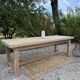 Large solid wood table 238cm