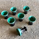 Vallauris Ceramic Glasses or Egg Cups