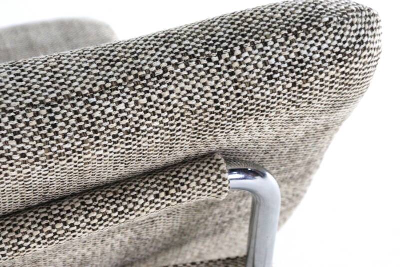 Armchair 'Hierden' - new upholstery - 70's design lounge chair