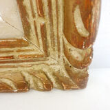 Carved wooden frame