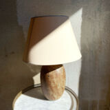 Stoneware foot lamp
