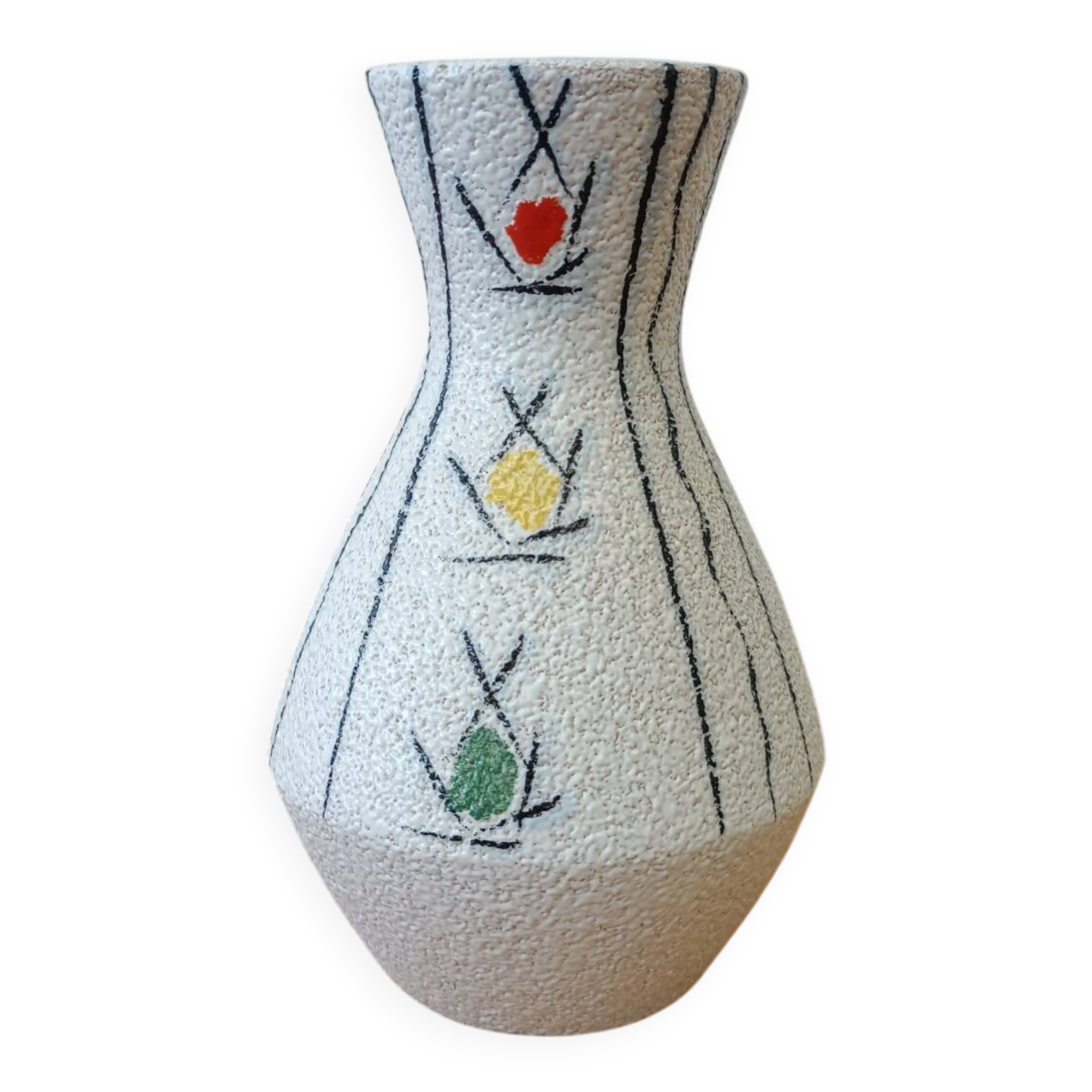 Italian ceramic vase