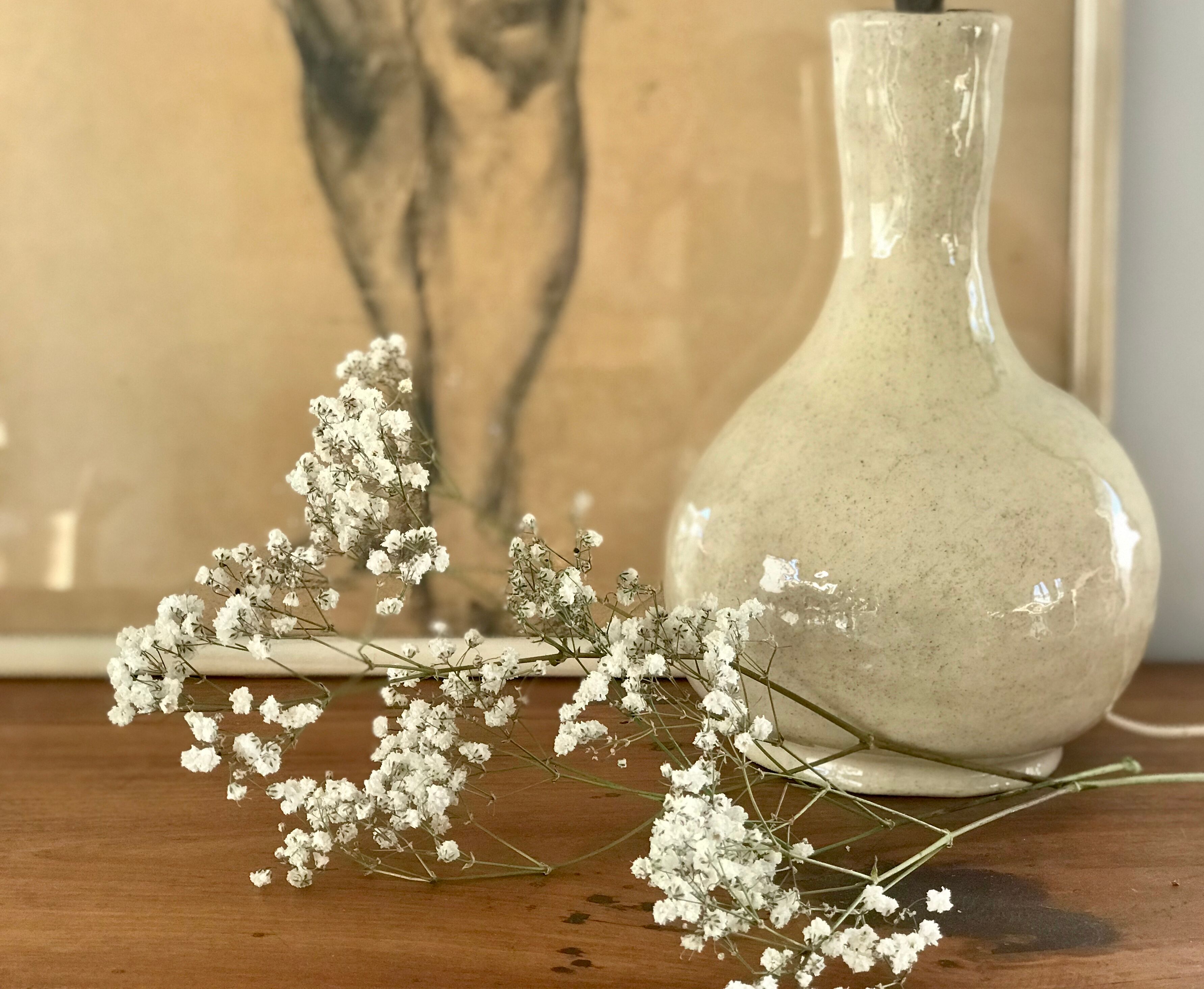 Ancient ceramic lamp