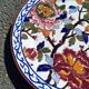 Hand-painted Gien earthenware plate/dish