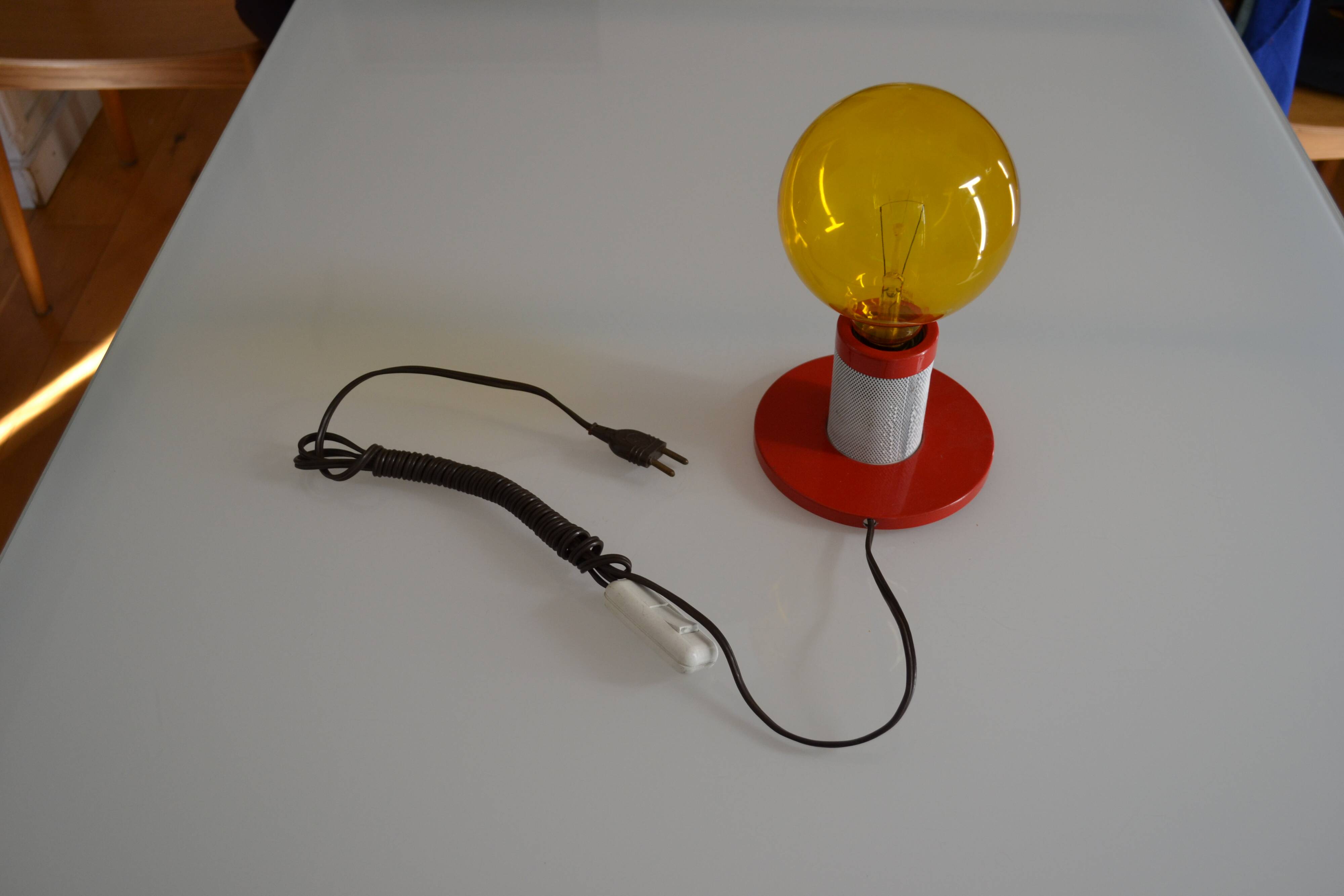 postmodern table lamp Italy 1980s 1980