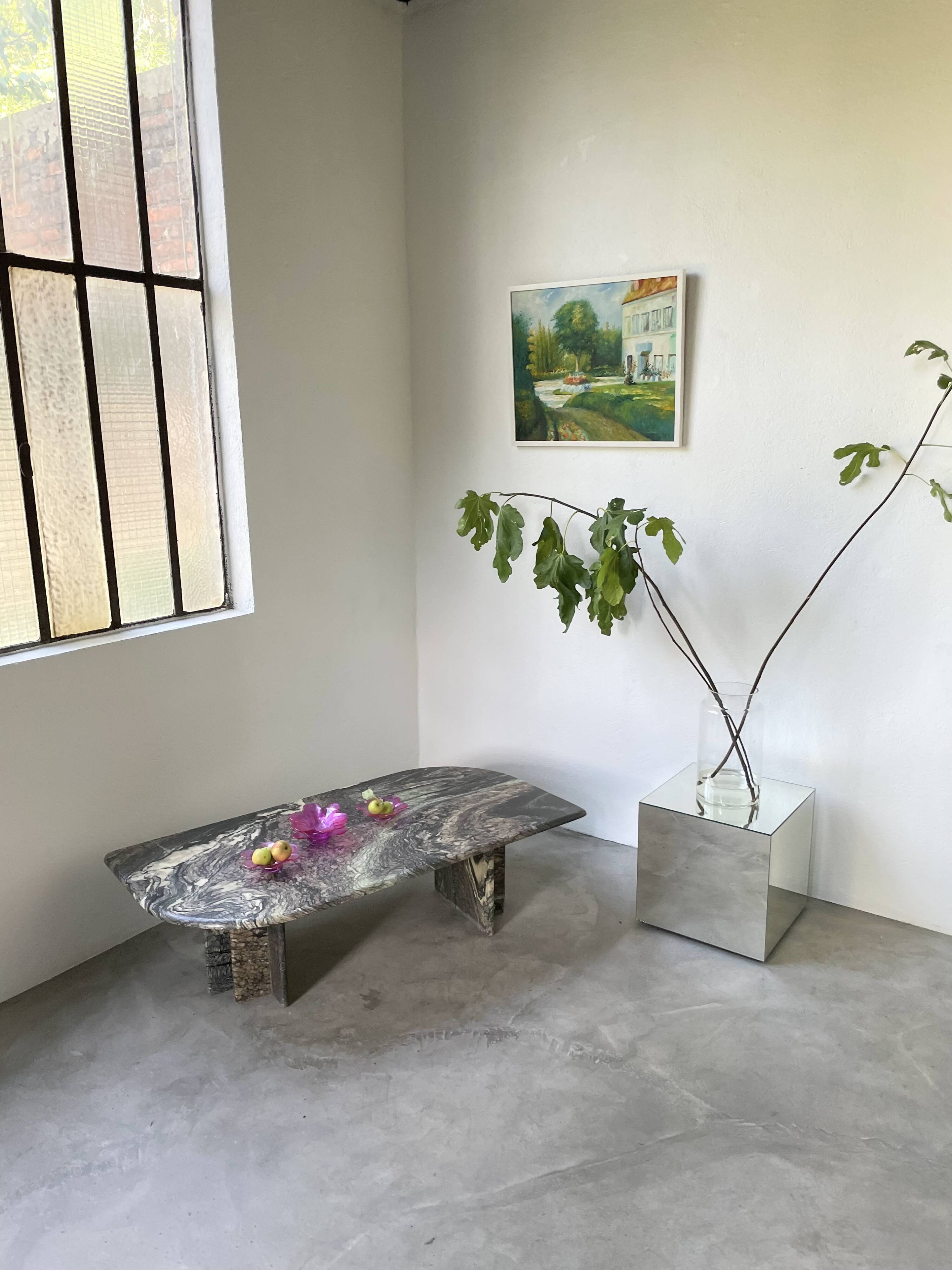 6 pop pink glass cups