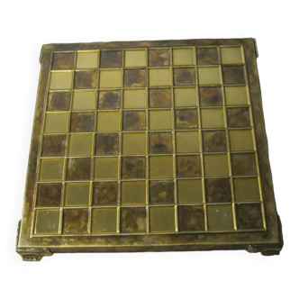 Bronze chess board