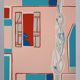 Françoise Gilot : La maison rose, sérigraphie originale