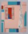 Françoise Gilot: The Pink House, original screen print