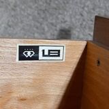 Secrétaire en Teck, estampillé LB Kofod-Larsen, Danemark – 1960