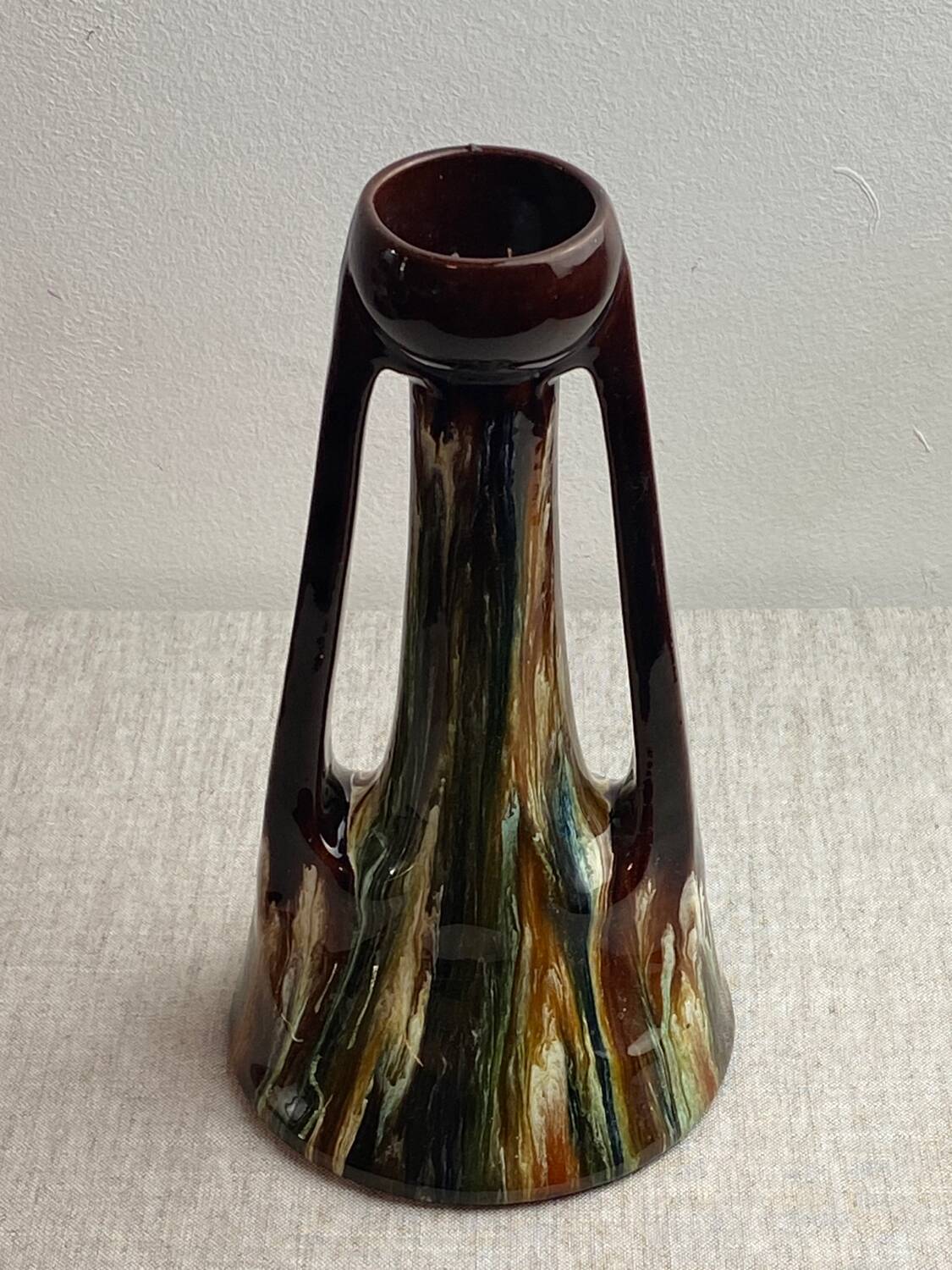 Ceramic vase art pottery