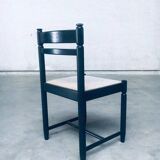 Italian design dining chair from the 1960s, set of 4.