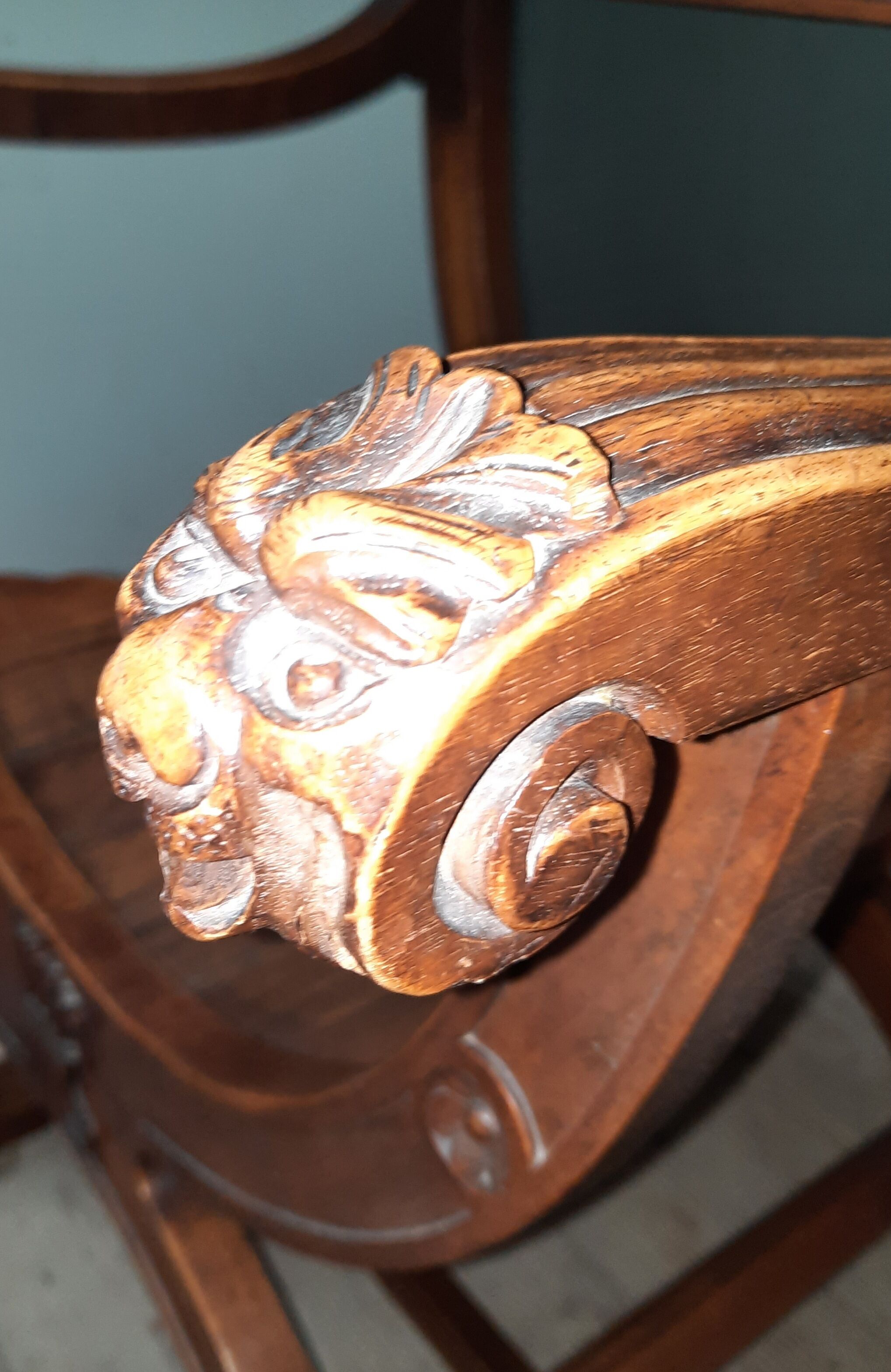 Faiteuil "Dagobert" in walnut